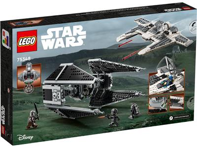 75348 LEGO Star Wars The Mandalorian Fang Fighter vs TIE Interceptor