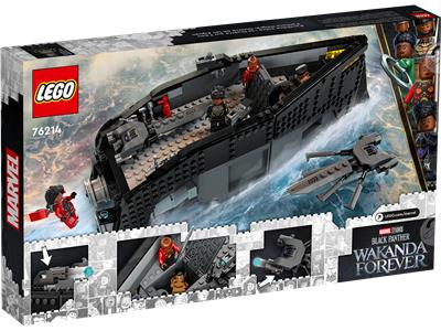 Black Panther Wakanda Forever Black Panther War on the Water (76214 LEGO)
