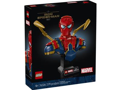 Iron Spider-Man Bust (76326 LEGO)