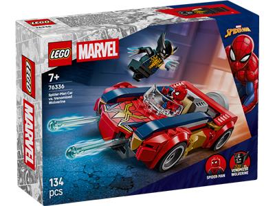 LEGO Spider-Man Car vs. Venomized Wolverine 76336