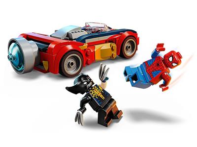 LEGO Spider-Man Car vs. Venomized Wolverine 76336