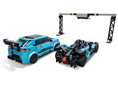 LEGO 76898 Speed Champions Formula E Panasonic Jaguar Racing GEN2 Car & Jaguar I-PACE eTROPHY
