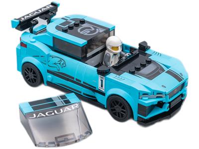 LEGO 76898 Speed Champions Formula E Panasonic Jaguar Racing GEN2 Car & Jaguar I-PACE eTROPHY