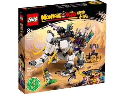 LEGO 80043 Monkie Kid Season 4 Yellow Tusk Elephant