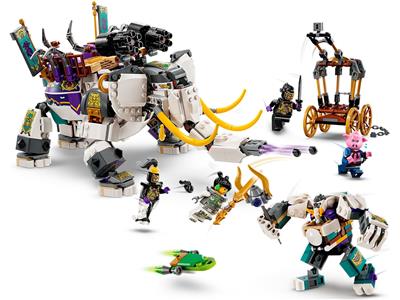 LEGO 80043 Monkie Kid Season 4 Yellow Tusk Elephant