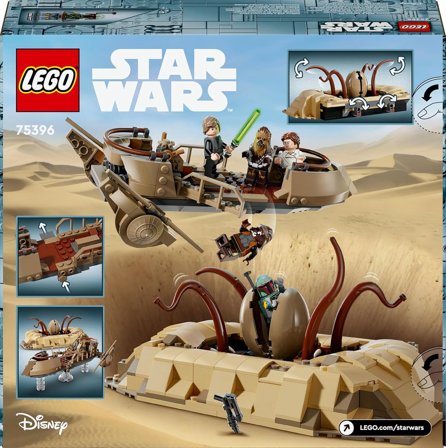 Star Wars Desert Skiff & Sarlacc Pit (75396 LEGO)