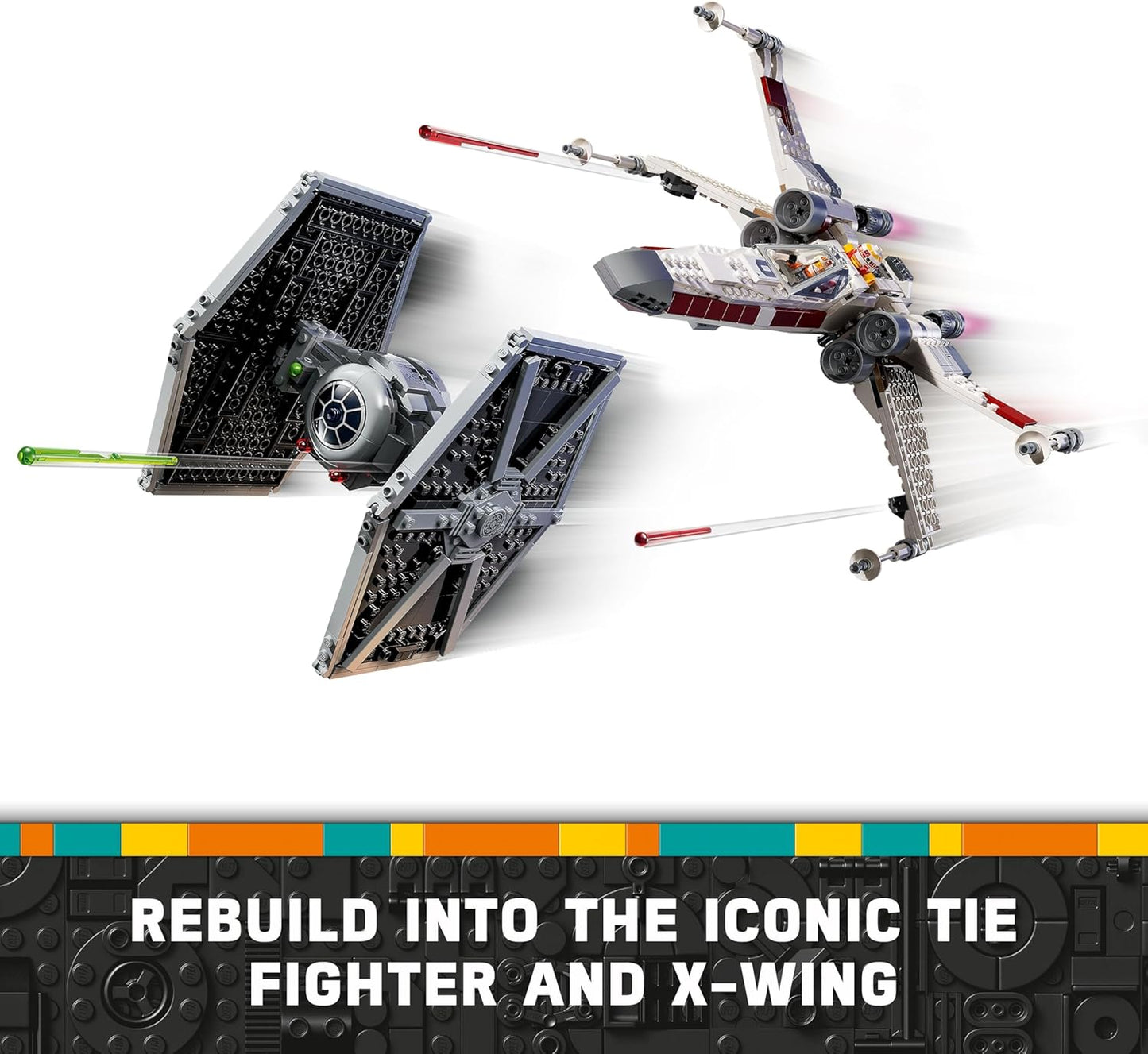 Star Wars Rebuild the Galaxy TIE Fighter & X-Wing Mash-up (75393 LEGO)