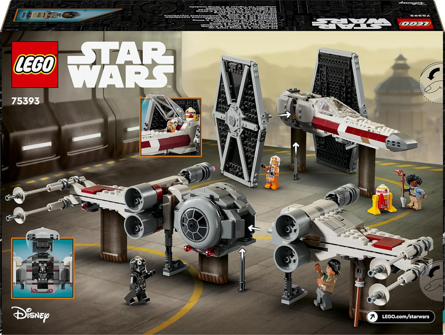 Star Wars Rebuild the Galaxy TIE Fighter & X-Wing Mash-up (75393 LEGO)