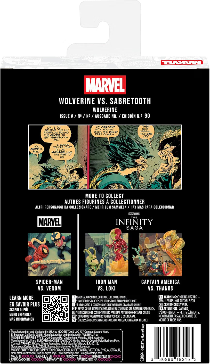FANDROP MV01-Wolverine VS. Sabretooth, Combines A Displayable Diorama