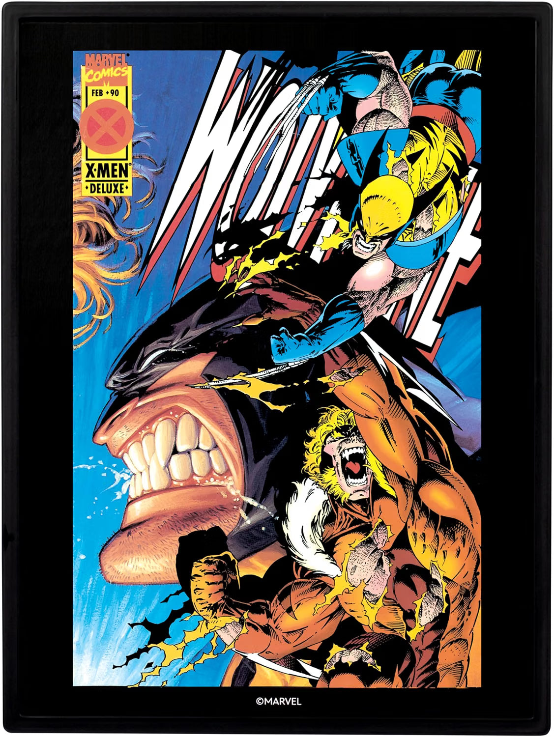 FANDROP MV01-Wolverine VS. Sabretooth, Combines A Displayable Diorama