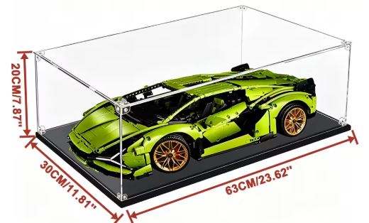 Pre-Order - 1:8 Acrylic Display Box Suitable for Large Technic LEGO Sets