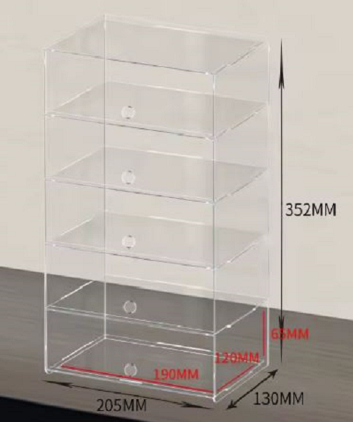 Lego Display Case for Lego Speed Champions 5 Tier