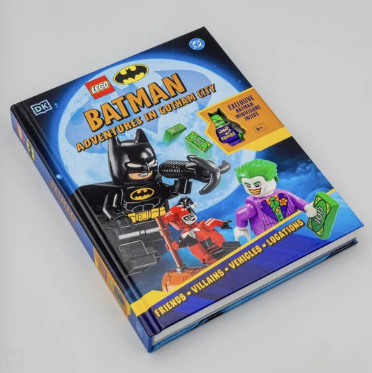 LEGO DC Batman Adventures in Gotham City: Includes Exclusive Minifigure By DK