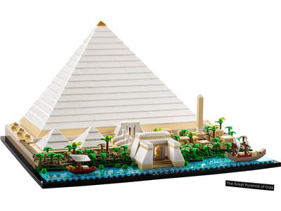 LEGO Architecture The Great Pyramid of Giza 21058