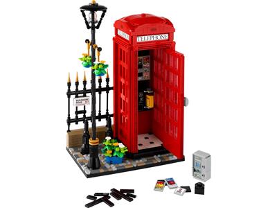 LEGO Ideas Red London Telephone Box 21347