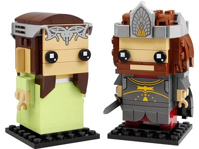 LEGO BrickHeadz The Lord of the Rings Aragorn and Arwen (40632)