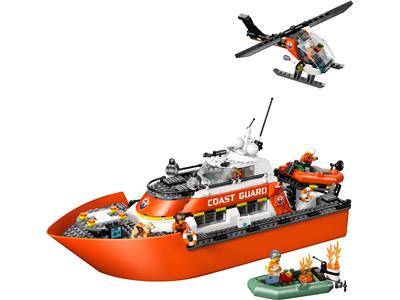 60504 LEGO City Coast Guard Rescue Boat & Helicopter