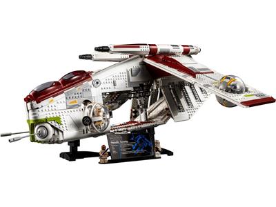 Imperial Logo - First Edition Star Wars Republic Gunship (75309) Rare